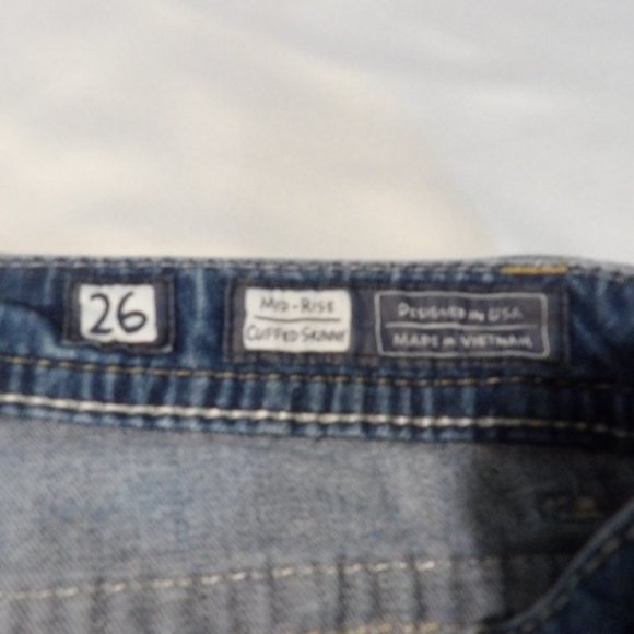 Miss Me Mid Rise Skinny Jeans Sz 1/2 (26) - Picture 11 of 15